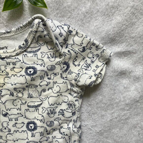 Free w/ Purchase | Carter’s 6M Animal Print Bodysuit | Playwear GUC - Picture 4 of 9